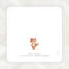 Faire-part Naissance Renard