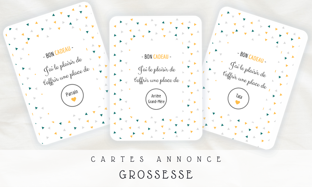 Carte Annonce Grossesse