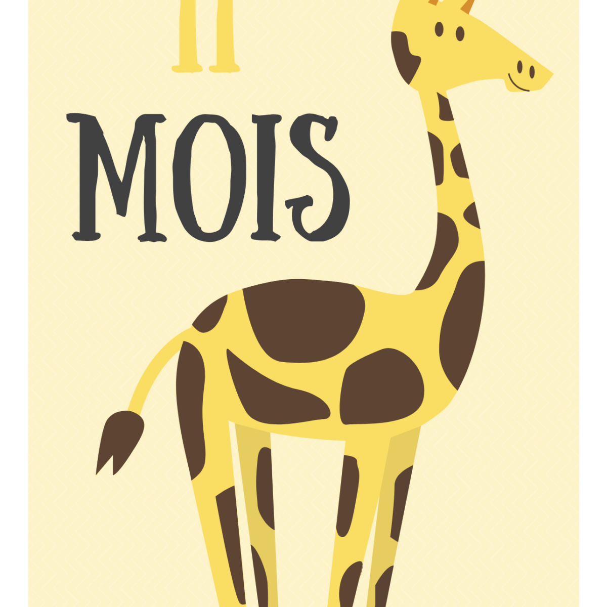 Cartes étapes Bébé