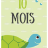 Cartes étapes Bébé