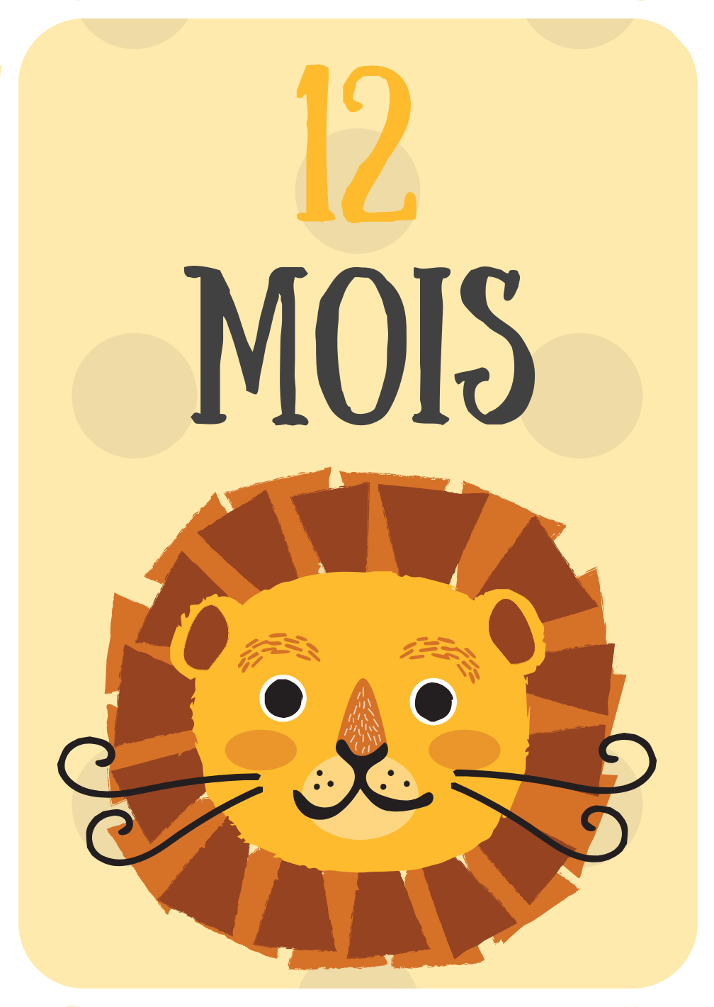 Cartes étapes Bébé