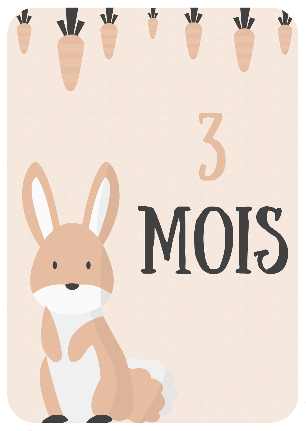 Cartes étapes Bébé