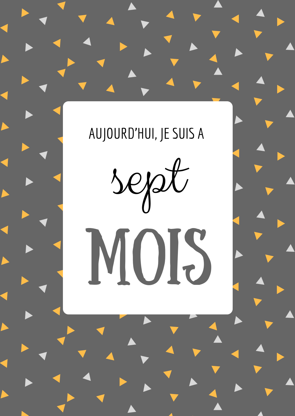 Cartes étapes Grossesse