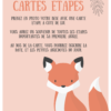 Cartes étapes Bébé