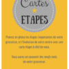 Cartes étapes Grossesse
