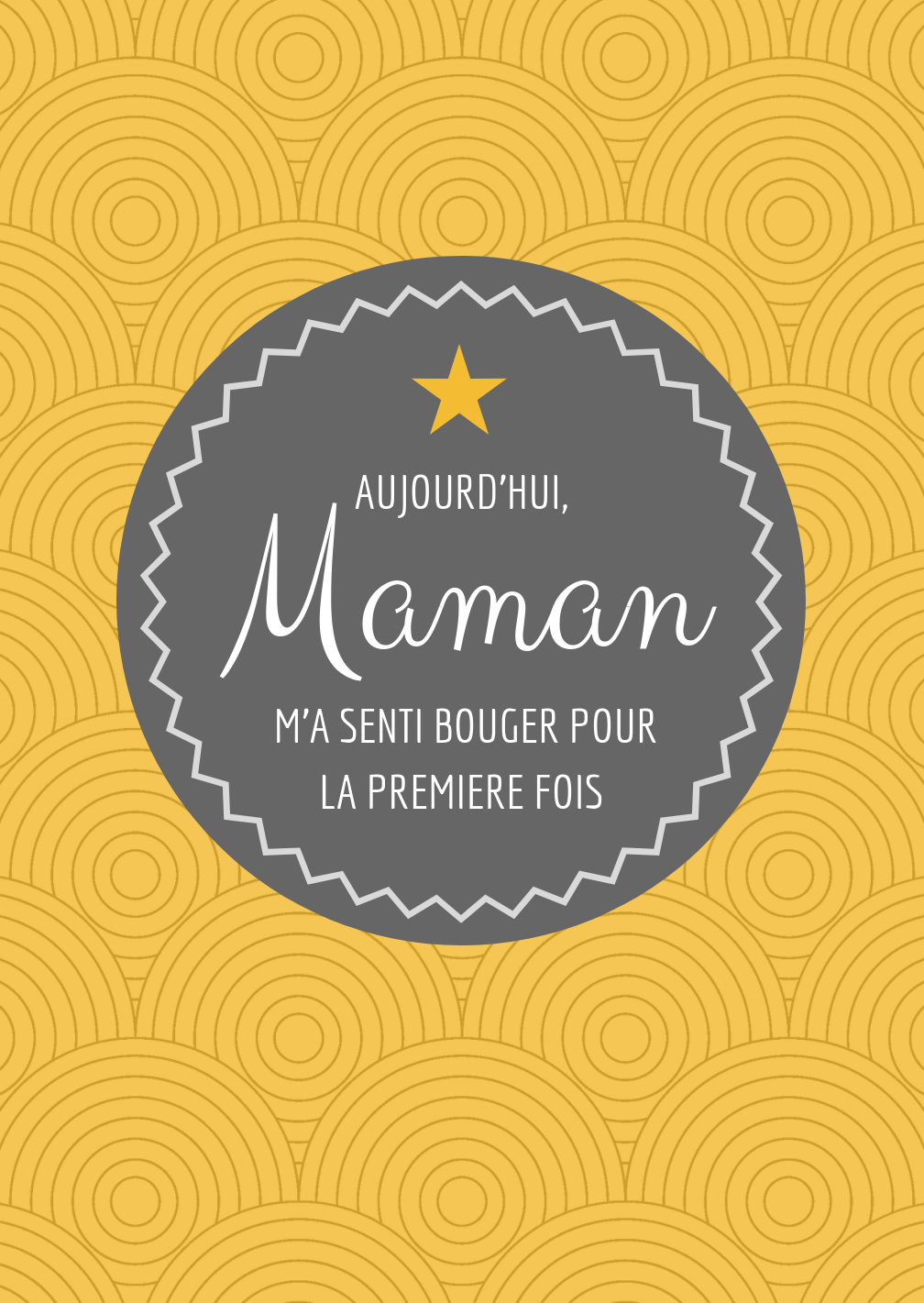 Cartes étapes Grossesse