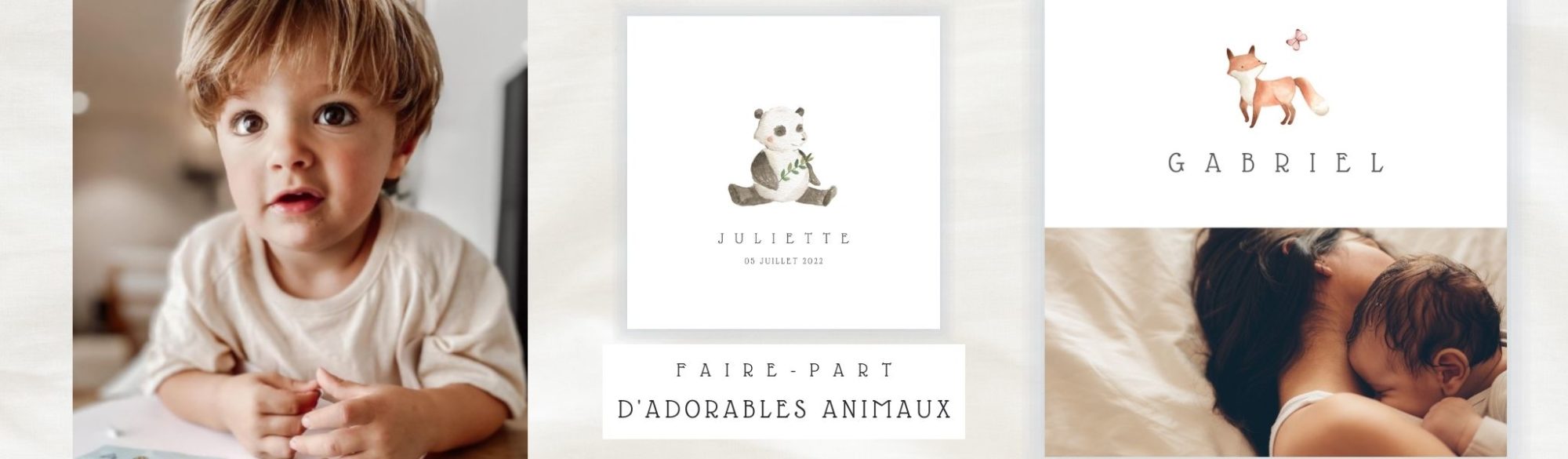 Faire-Part Animaux