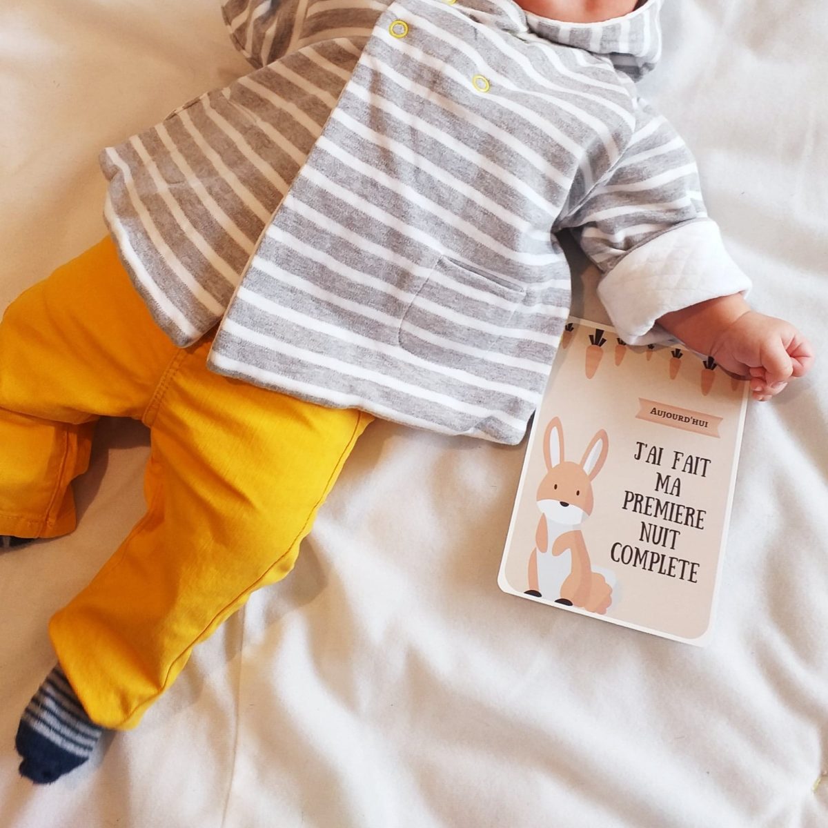 Cartes étapes Bébé