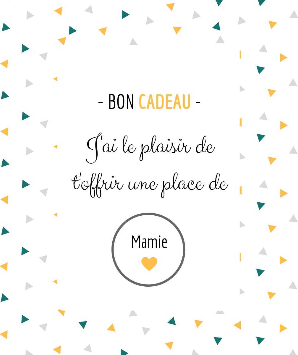 Carte Annonce mamie