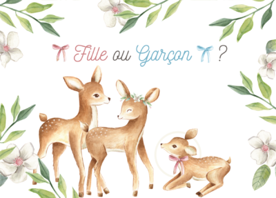 Carte Annonce Fille