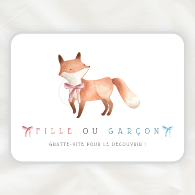 Carte Annonce Fille