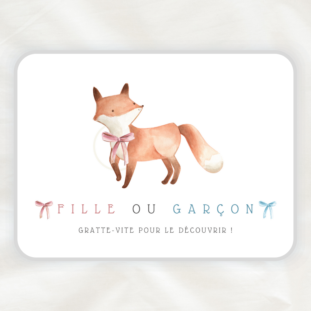 Carte Annonce Fille
