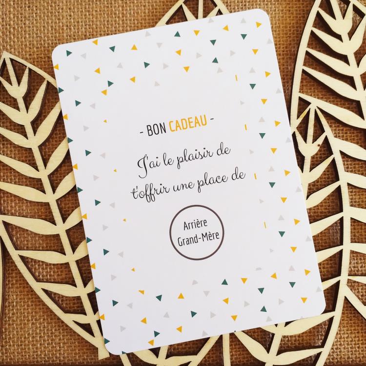 Carte Annonce arriere grand mere
