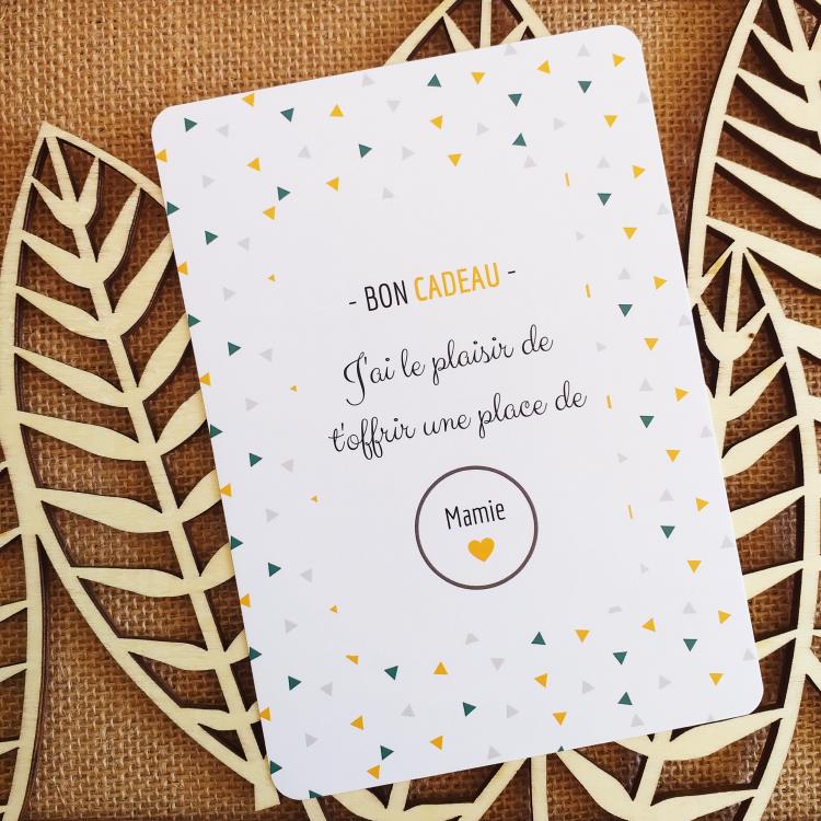 Carte Annonce mamie