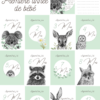 Cartes étapes Bébé