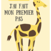 Cartes étapes Bébé