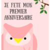 Cartes étapes Bébé