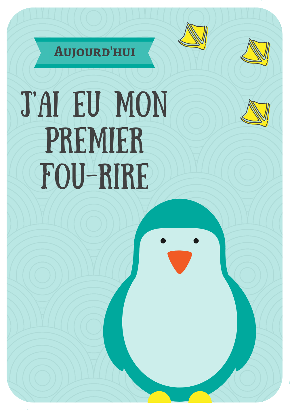 Cartes étapes Bébé
