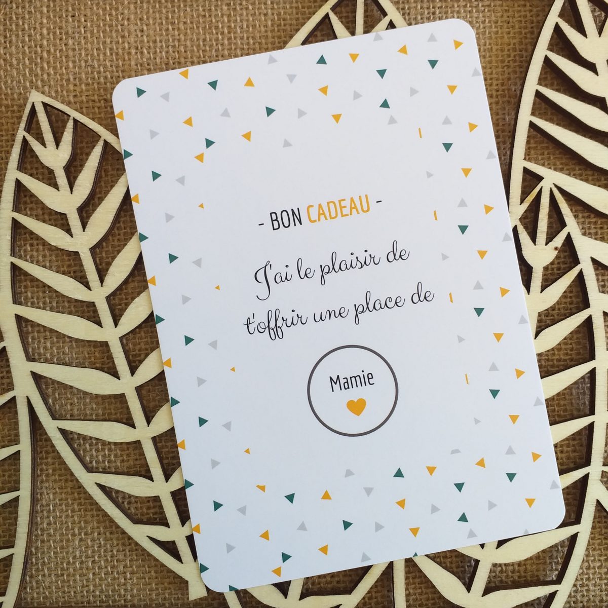 Carte Annonce Mamie