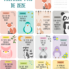 Cartes étapes Bébé
